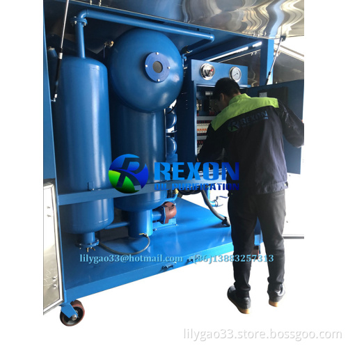Weather-proof  Dust-proof Transformer Oil Purifier 9000LPH